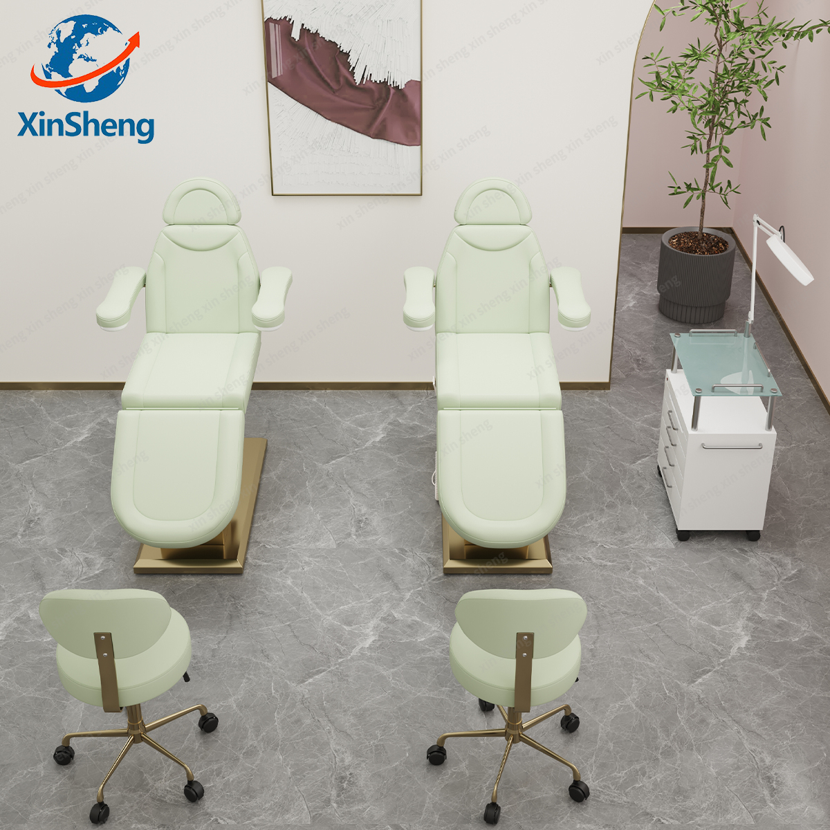 XingSheng électrique multifonctionnel soins de beauté lit hydrothérapie du visage Table de Massage chaise de Salon lits de cils canapé chaises