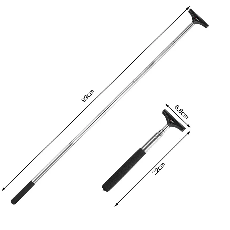 Aksesori Mobil sikat pembersih jendela teleskopik pegangan Emblem Nismo untuk Nissan Qashqai X J10 J11 Trail Tiida Juke Teana Pulsar