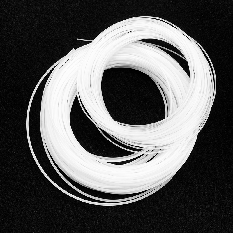 PTFE チューブ ID0.6 0.8 1 1.2 1.5 1.6 1.8 ミリメートル F4 F46 PTFE FEP PFA キャピラリー絶縁ホース剛性パイプ温度耐食性