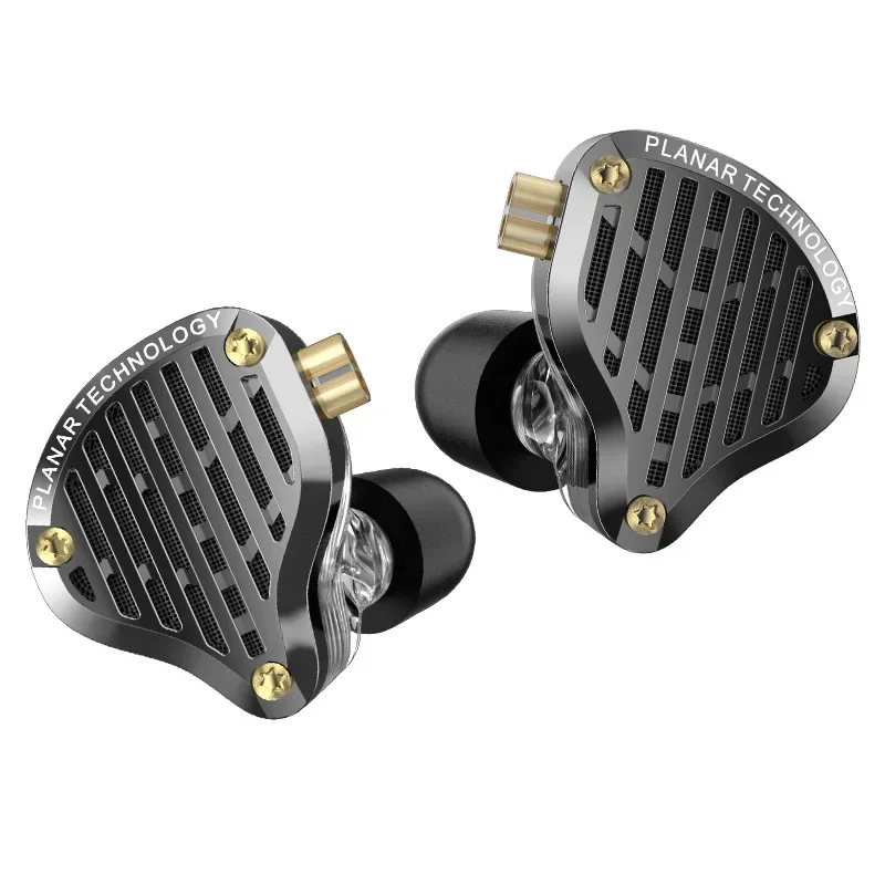 KZ PR3-auriculares intrauditivos con cable, dispositivo de audio con controlador plano de 13,2 MM, Monitor de graves HiFi, deportivos, PR2, PR1, ZAS ZAR, novedad