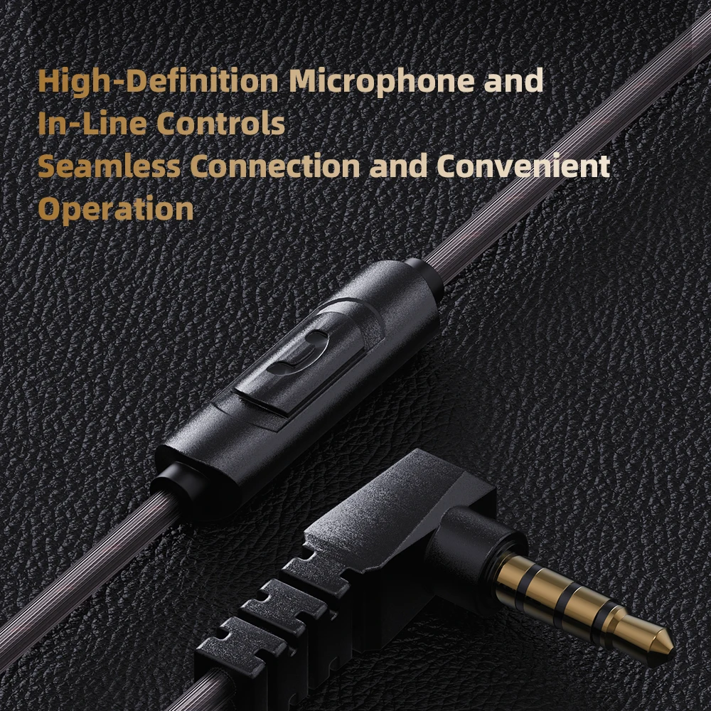 Novos auscultadores QKZ 15D com som surround dinâmico e graves, com microfone, 3,5 mm AUX, intra-auricular, monitor, auscultadores desportivos com cancelamento de ruído HIFI para Samsung/iPhone