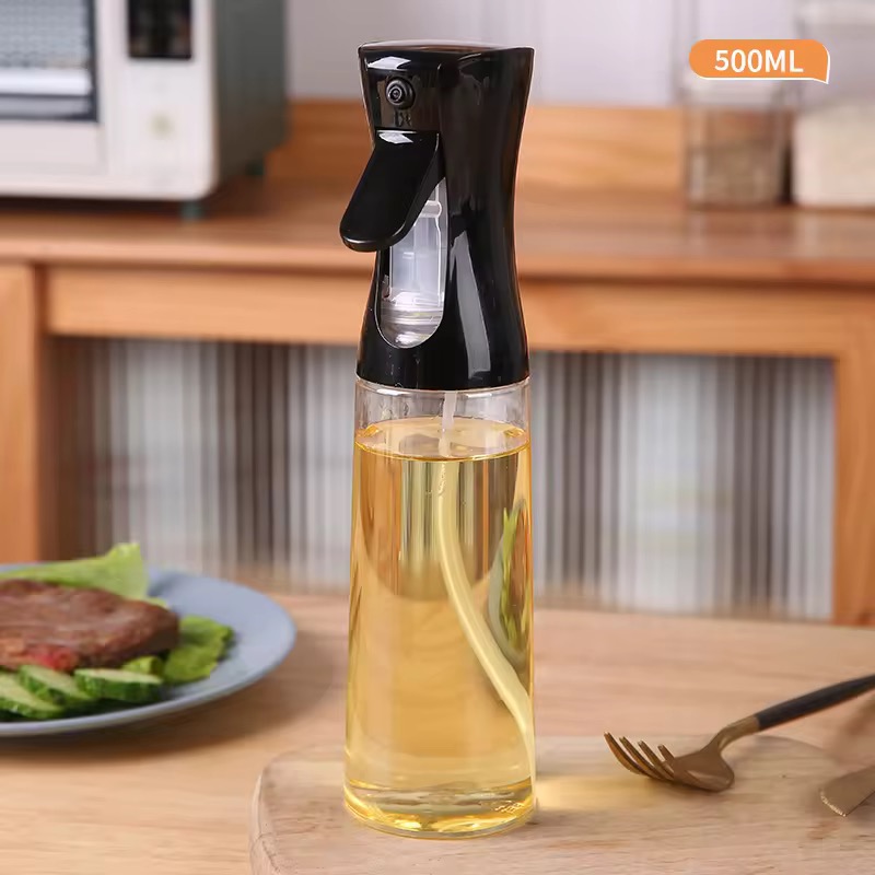 Spray de óleo multifuncional 500ml * 1 de aparelho de cozinha de embalagem única para cozinhar