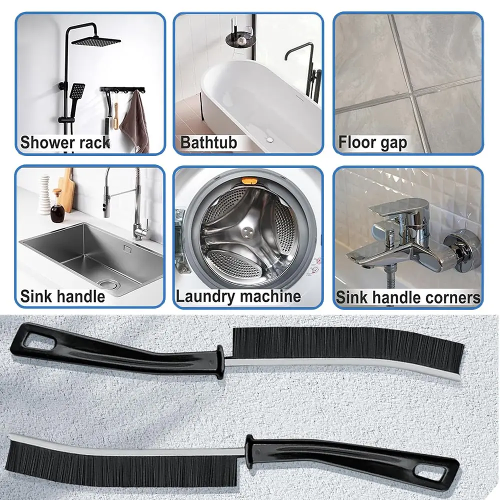 Brosse à vaisselle, gadgets de nettoyage, articles de nettoyage ménager, nettoyeur d'égouts de cheveux de salle de bains, outil de retrait de trous de bouchon Flexible