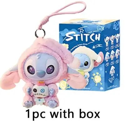 ตุ๊กตาสติทช์ใหม่ 15 ซม. ชุดกินก่อนนอน กล่องสุ่ม ตุ๊กตาห้อยน่ารัก ของตกแต่ง กล่องปริศนา ของเล่นเซอร์ไพรส์ ของขวัญ