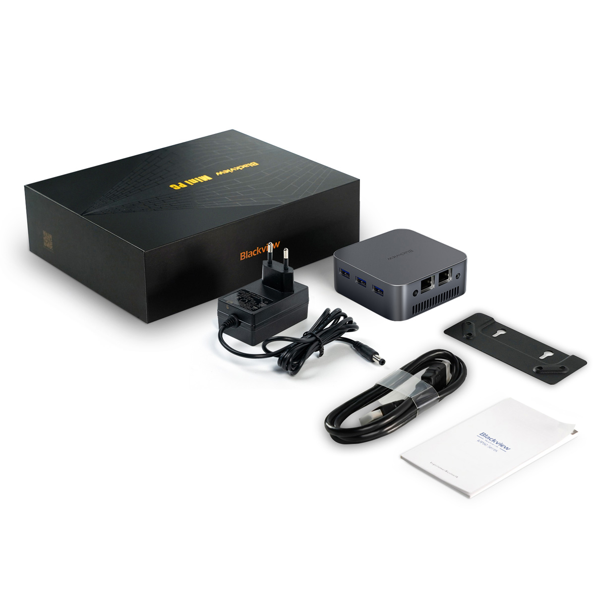 Blackview mp80 mini pc 12a geração intel alder lake n95/n97 ddr5 16gb 512gb/1tb ssd vesa mini computador desktop 4k hdmi windows