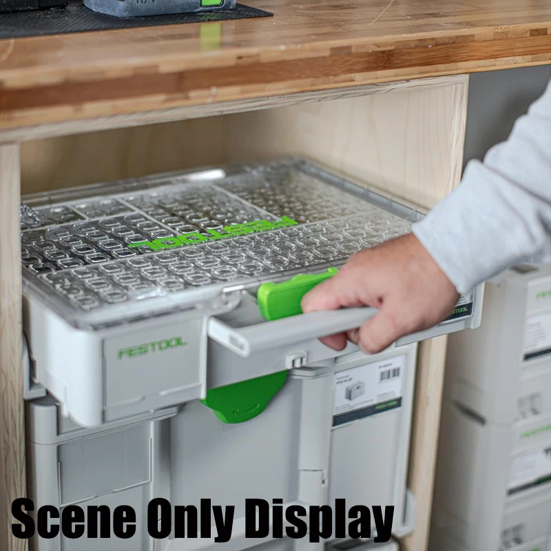 FESTOOL 204871   Ящик для инструментов, направляющая для ящика, установка SYS3-SN/4 для рулонной доски SYS-RB 4X