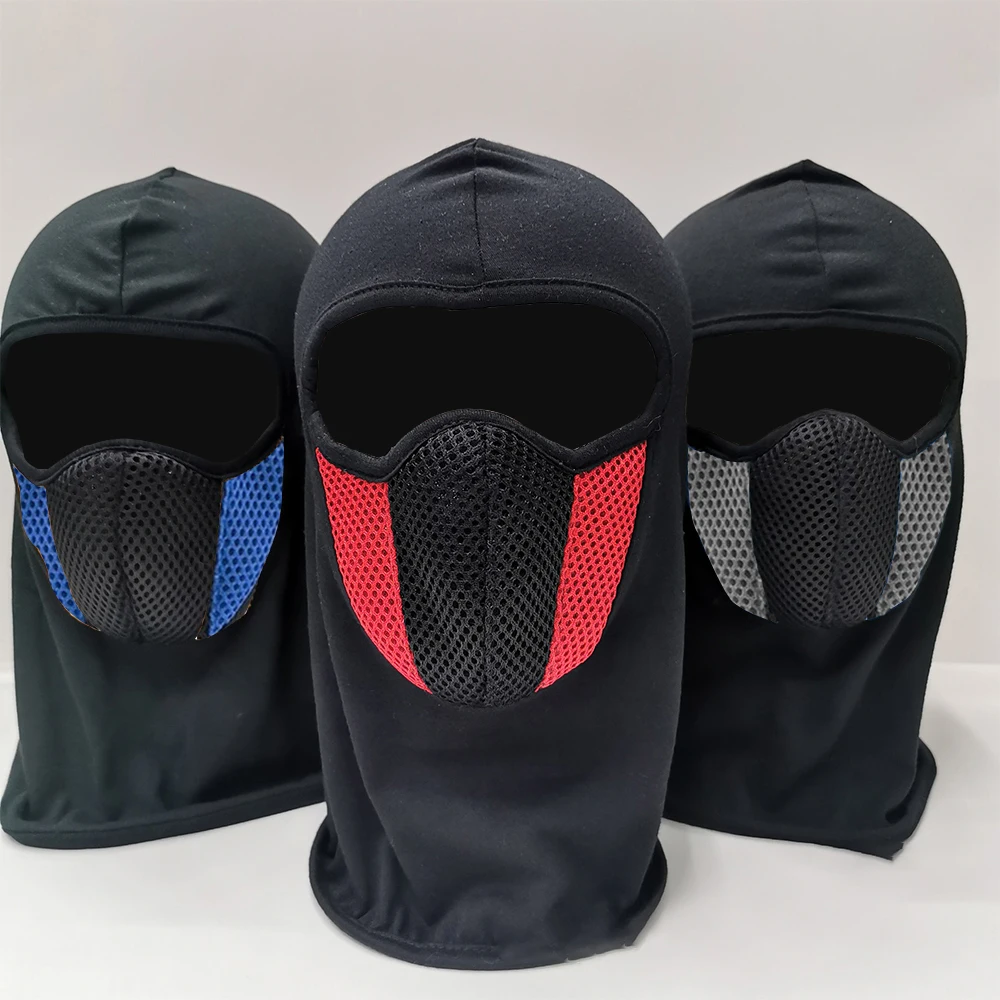 Maschera integrale ciclismo copricapo antivento passamontagna moto traspirante sport all'aria aperta uomo CS maschera copricapo cappello