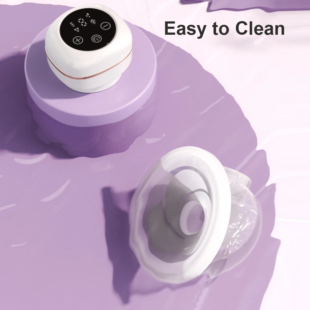 เครื่องปั๊มนมไฟฟ้าแบบแฮนด์ฟรีแบบสวมใส่ได้เพื่อความสบายของทารกแรกเกิด-เครื่องสกัดนมอัตโนมัติ เครื่องเก็บน้ํานมให้นมแบบปลอดสาร BPA