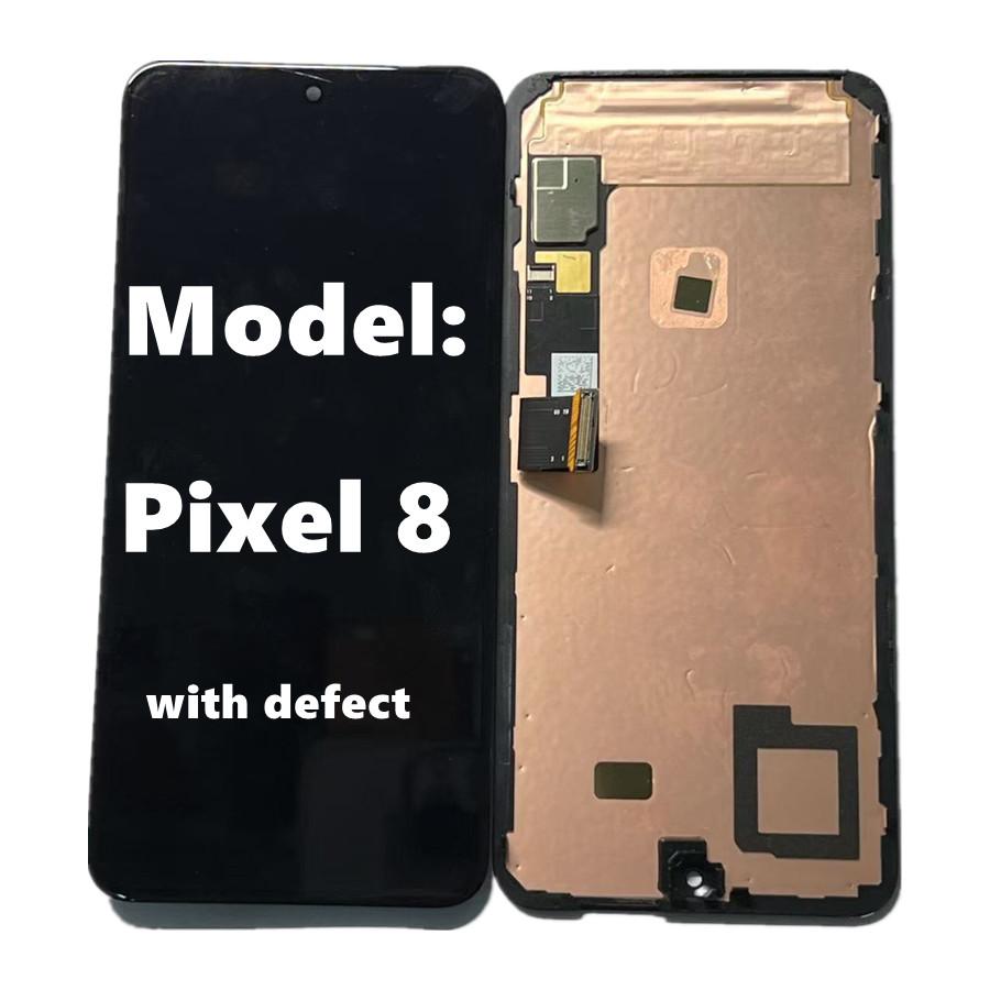 Pantalla LCD AMOLED Original para Google Pixel 8, marco de pantalla, digitalizador de Panel táctil para Google Pixel 8 Spot LCD