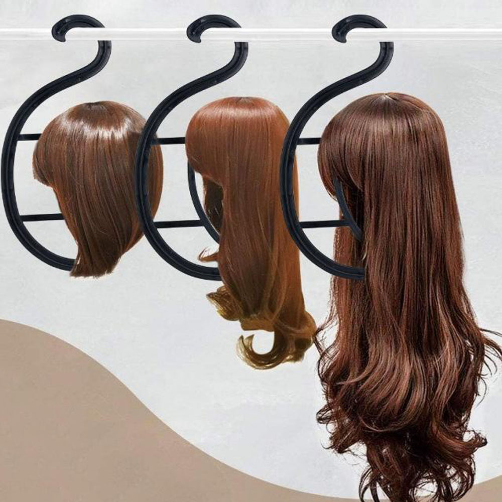 5 шт., подвесная подставка для париков, белая, черная вешалка для парика, подставка для парика, складной держатель для парика, прочная подставка для парика, подставка для всех париков