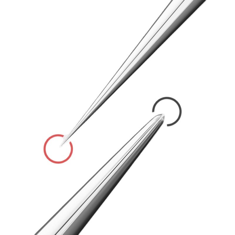 Ultrafijn nr. 5-cel acne mee-eter clip pincet schoonheidssalon speciale acne naald gezichtsverzorging tool