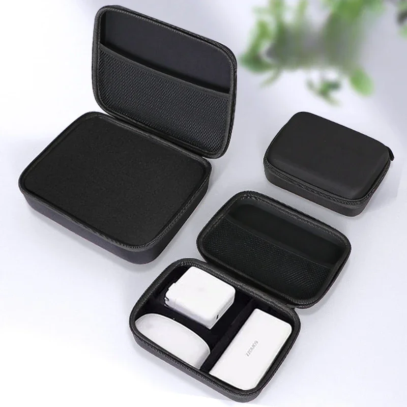 1Pc EVA Lagerung Box Reise Zipper Kleine Tasche Tragbare Schutzhülle Lagerung Fall Outdoor Werkzeuge Tasche 6 arten Größe Organizer zubehör