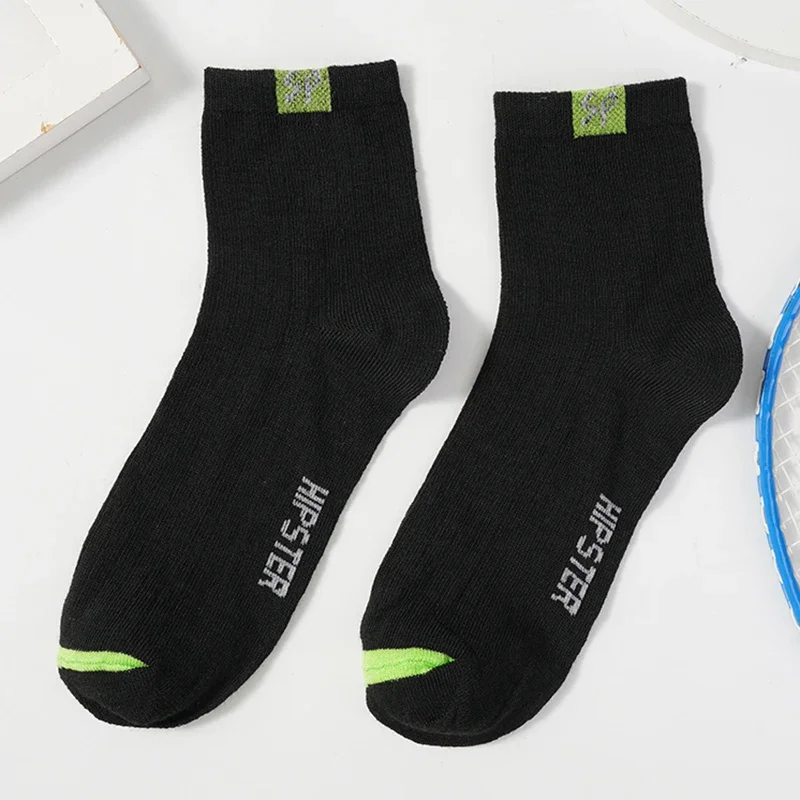 3 pares de calcetines para hombre, medias deportivas de algodón transpirables, calcetines cómodos transpirables para hombre, calcetines de negocios con absorción de sudor