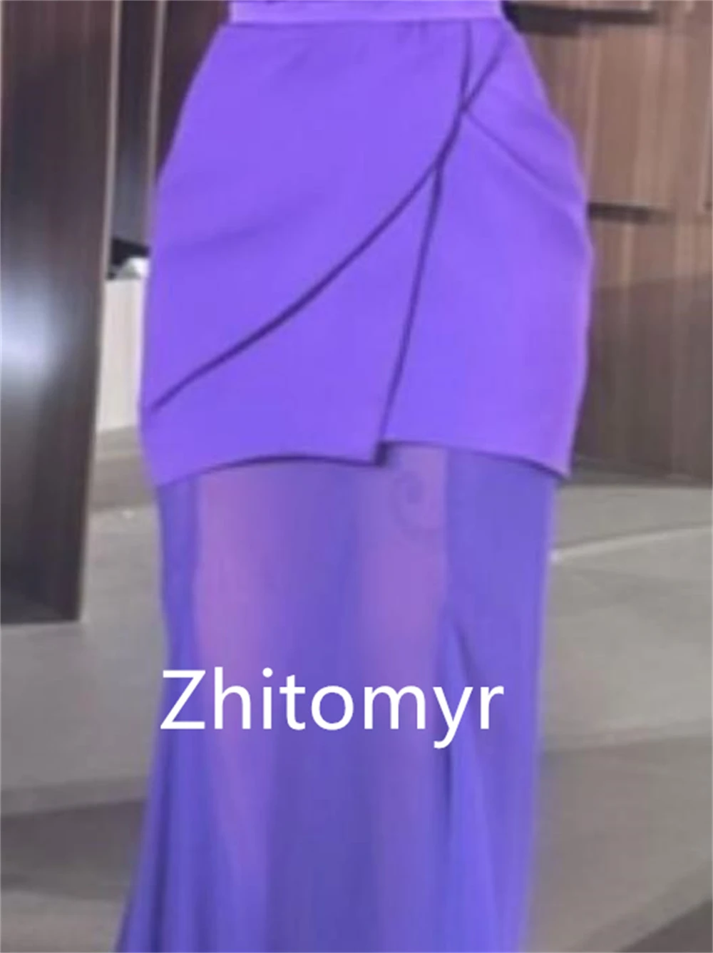 맞춤형 볼 패션 하이 퀄리티 오프 숄더 인어 파티 드레스, 바닥 길이 스커트, Charmeuse 이브닝 베스티도 무도회