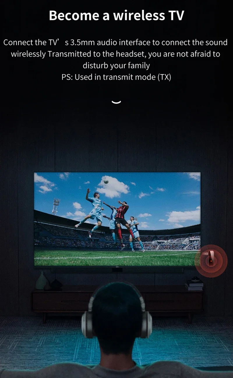 Bluetooth 5.0オーディオ受信機と送信機,USBドングル,ステレオ音楽,TV用ワイヤレスアダプター,PC,カーキット,通話,3.5mm,補助ジャック
