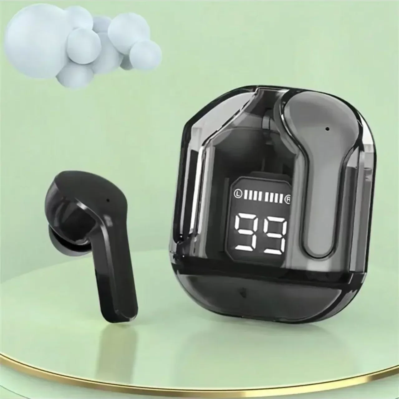 Oryginalny przezroczysty bezprzewodowy zestaw słuchawkowy Bluetooth T2 TWS Dźwięk HIFI Bezprzewodowe słuchawki douszne Jakość Bluetooth 5.3 dla słuchawek Xiaomi