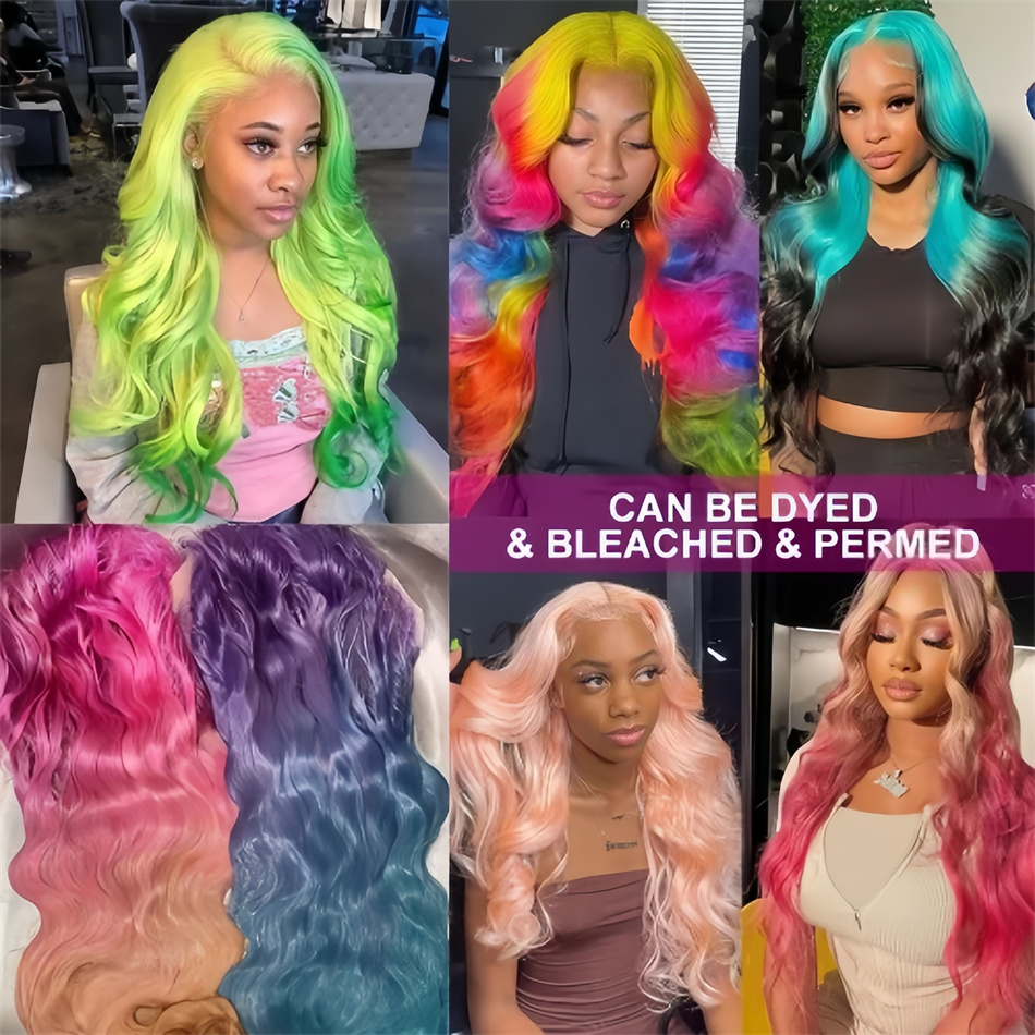 금발 613 Hd 레이스 정면 가발 13x6 13x4 투명 Hd 레이스 프런트 가발 브라질 30 32 인치 바디 웨이브 인간의 머리 가발 여성을위한