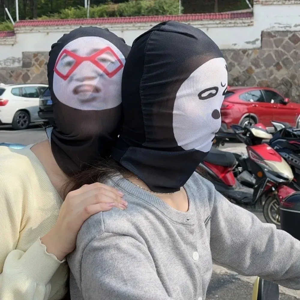 Maschere per il viso 3D realistiche per uomo Donna Maschera cosplay Passamontagna hip-hop a pieno facciale Cappello con cappuccio Copricapo per celebrità di Halloween