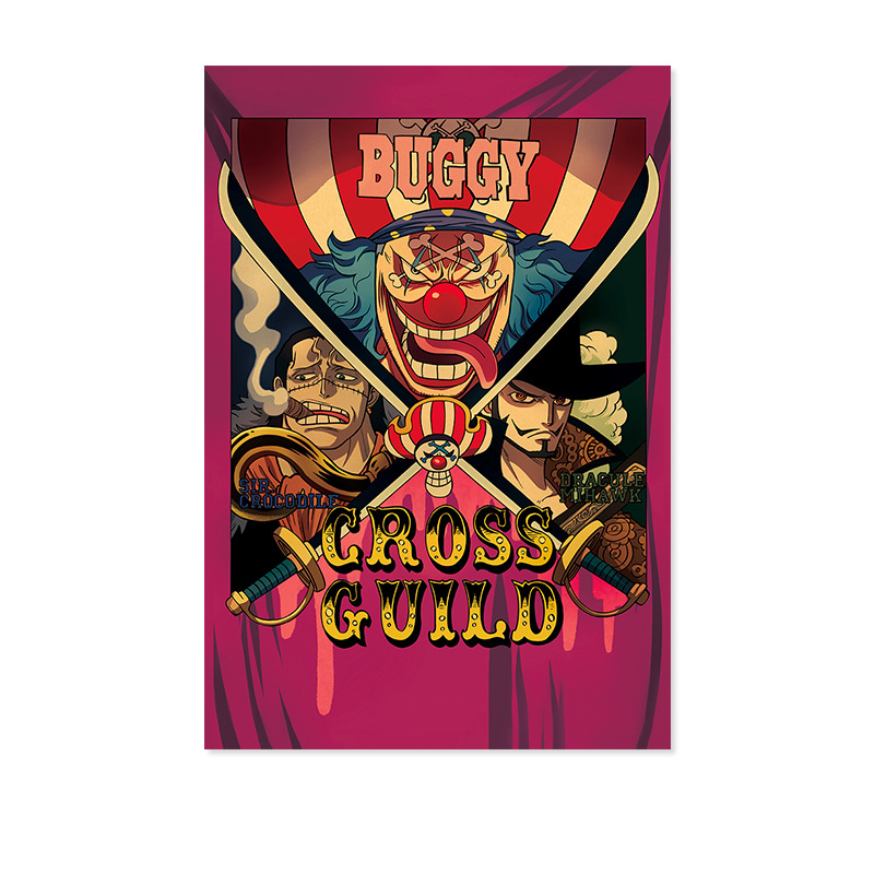 Аниме One Piece Gear 5 Луффи Бог Солнца Ника Баунти хотел постеры Закон Детские фигурки Винтаж Гостиная Настенное украшение Стикеры Игрушки