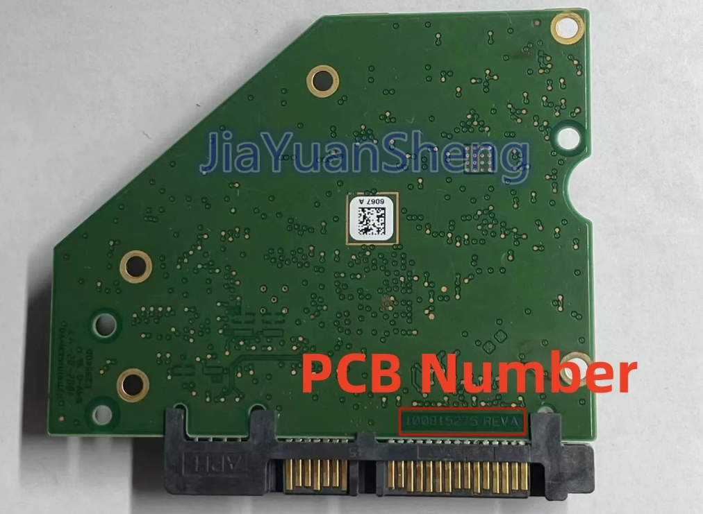 Seagate hard drive circuit board Number: 100749730 REV A / 9021 / 100815275 REV A /  6067 A /ST500DM002 , ST1000DM003