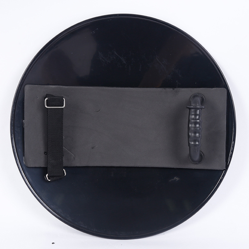 500*500MM PC Black Round Shield Black Green PC Vandal Shield Shield Security Equipment Handheld Security Equipment