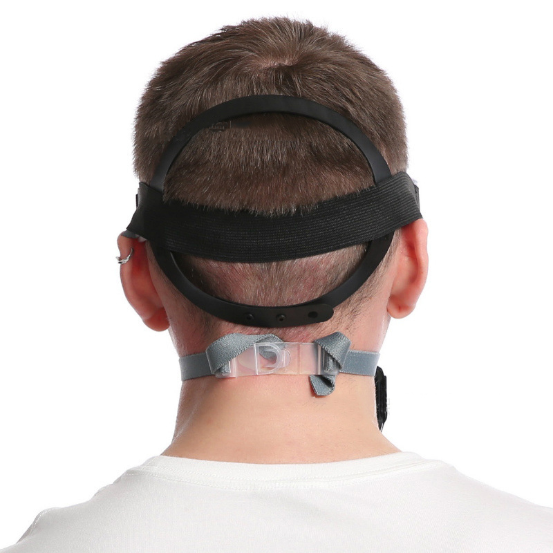 Silicone Dustproof meia máscara com óculos, respirador, filtro, algodão, adequado para tinta Spray, carpintaria, moagem, decoração da casa