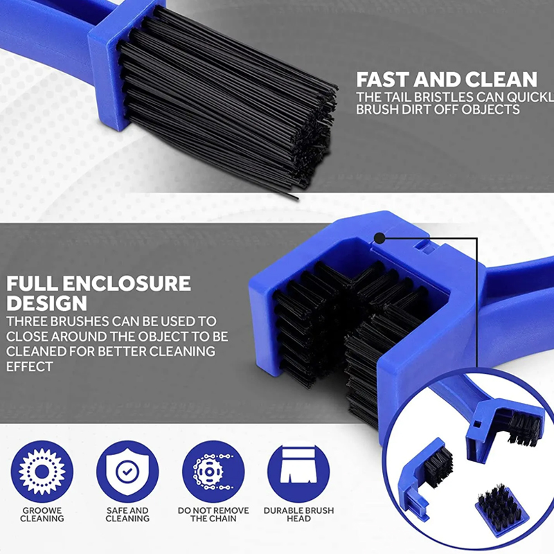 오토바이 액세서리 체인 브러시 클리너 모토크로스 커버 Jordan 4 Gsxr 1000 Tdm 900 Ninja400 Dominar 400 Husqvarna Te 300