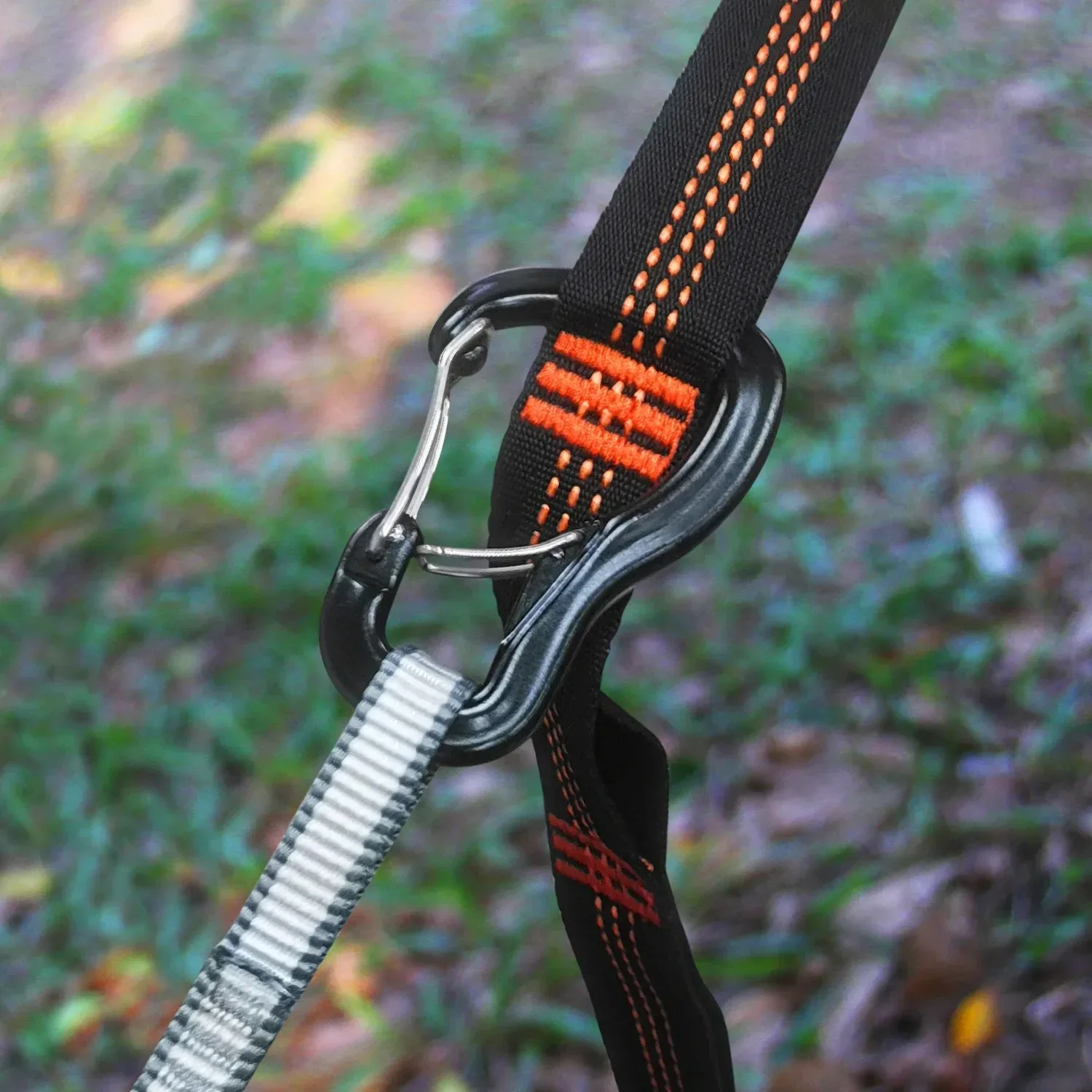Hebilla de bloqueo doble para hamaca al aire libre, hebilla colgante multifuncional de aleación de aluminio, hebilla colgante rápida para hamaca de Camping