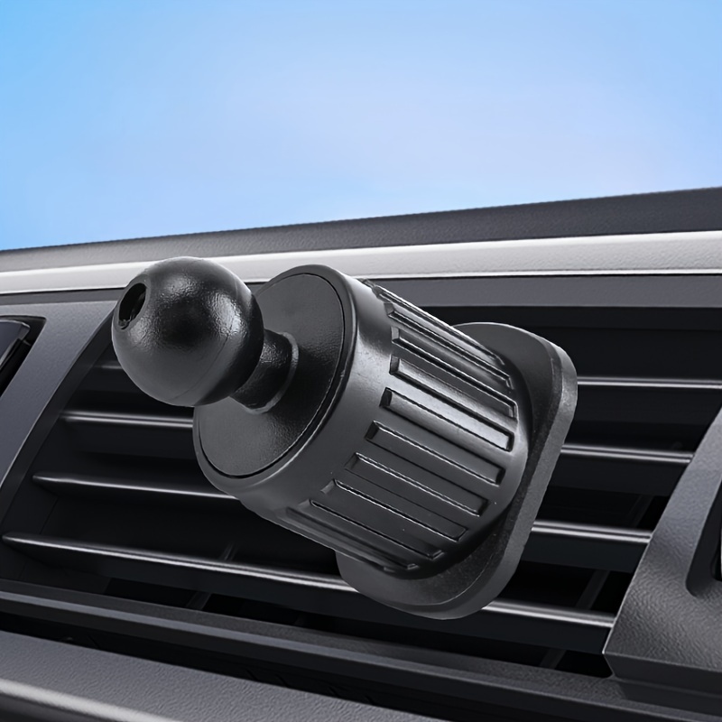 Handy Auto Halterung Basis Auto Luftauslass Befestigungsclip Kugelkopf Zubehör Haken Universal Universal Typ (ohne Spannfutter)