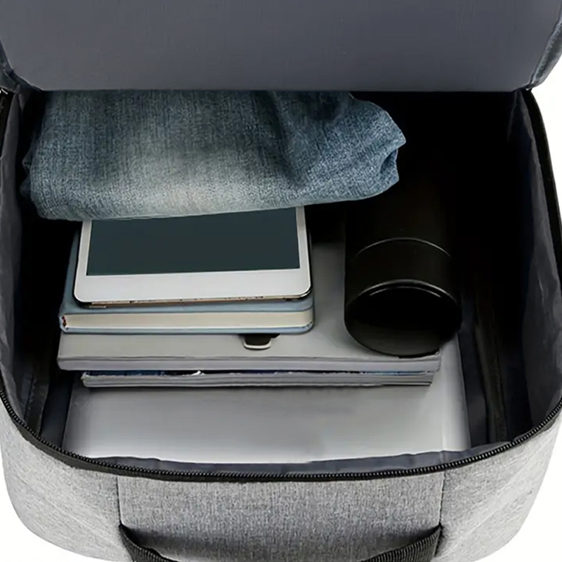 Mochila para ordenador portátil de negocios a la moda, bolso para ordenador a prueba de golpes de gran capacidad, bolso de hombro informal para viaje y oficina para el trabajo