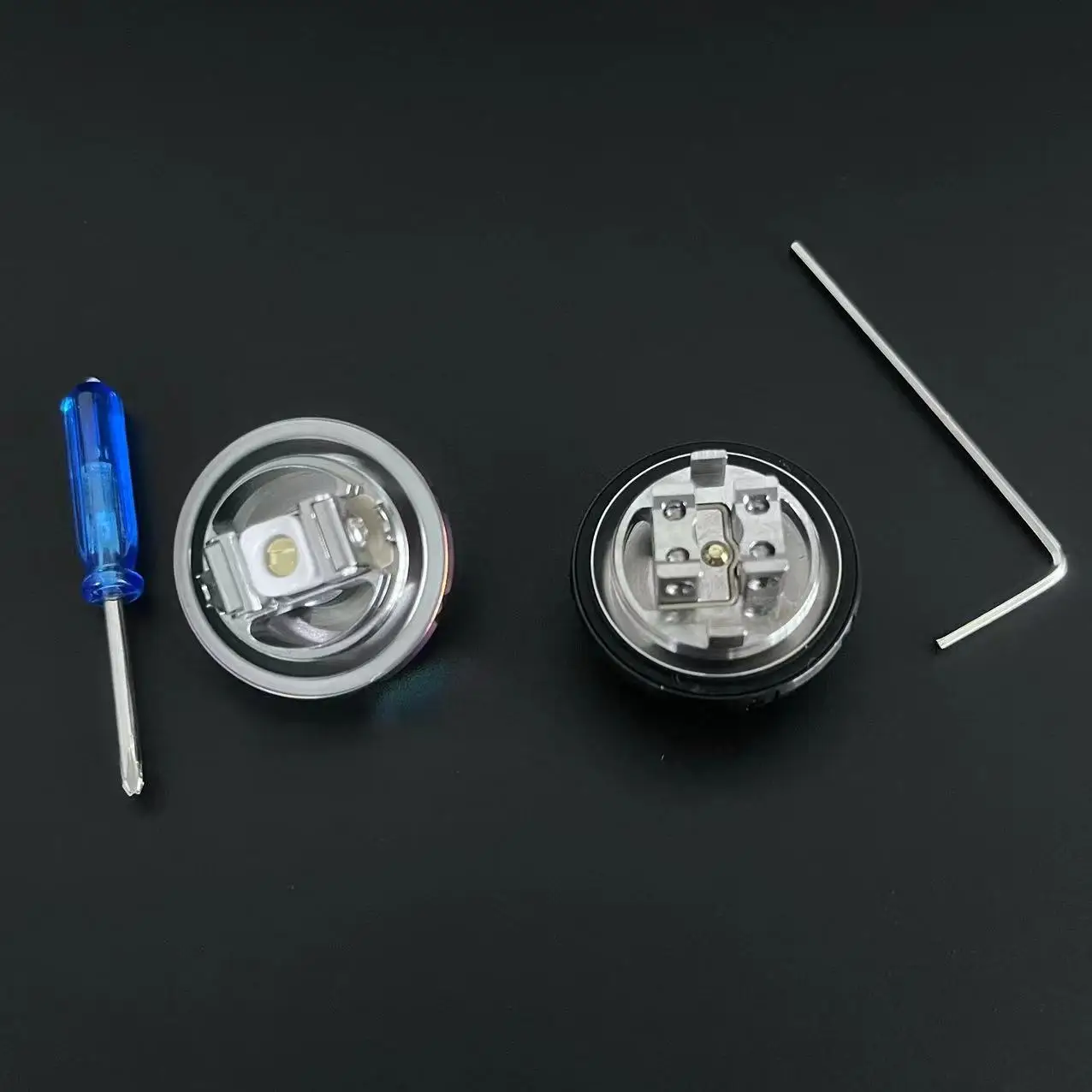Nuevo cubierta de Metal en espiral/malla de repuesto para construir Z(ZEUS) X automotriz de 25mm para Base inferior funcional de malla ZX II a sensores