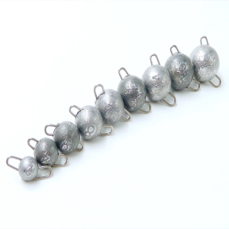 ตะขอ Aggravated Jig Head 2g 4g 6g น้ําลึก Bullet น้ําหนัก Soft Lure เหยื่อตกปลาจี้ตกปลา