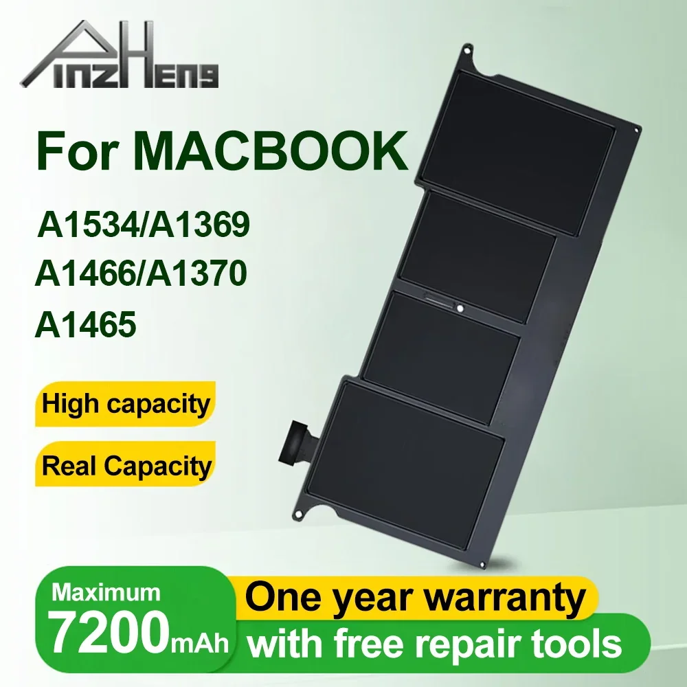 PINZHENG аккумулятор для ноутбука Macbook Air 13 дюймов A1466 A1369 A1465 11 дюймов A1370 12 дюймов A1534 A1377 A1405 A1496 A1375 A1495 A1527 A1705