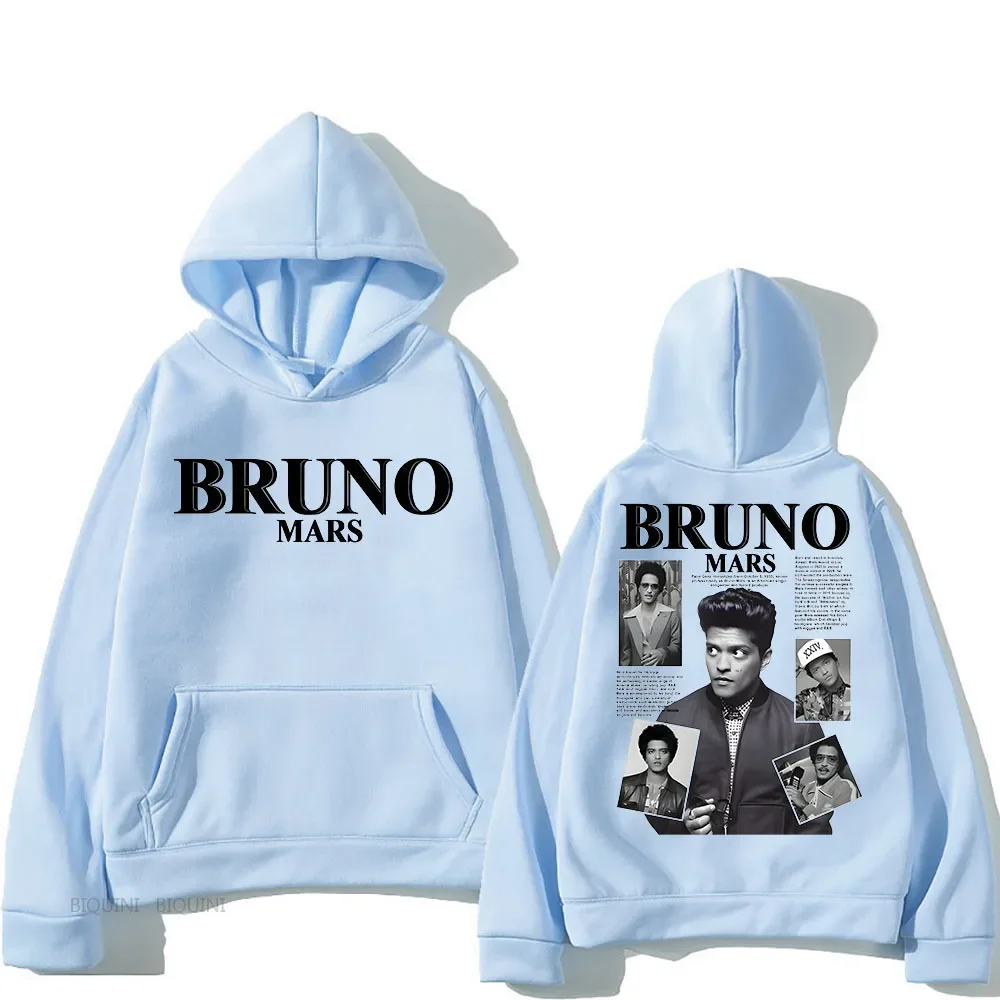 Bruno marte com capuz streetwear feminino goth y2k roupas moletom de lã para outono/inverno hip hop roupas sudaderas retro com capuz