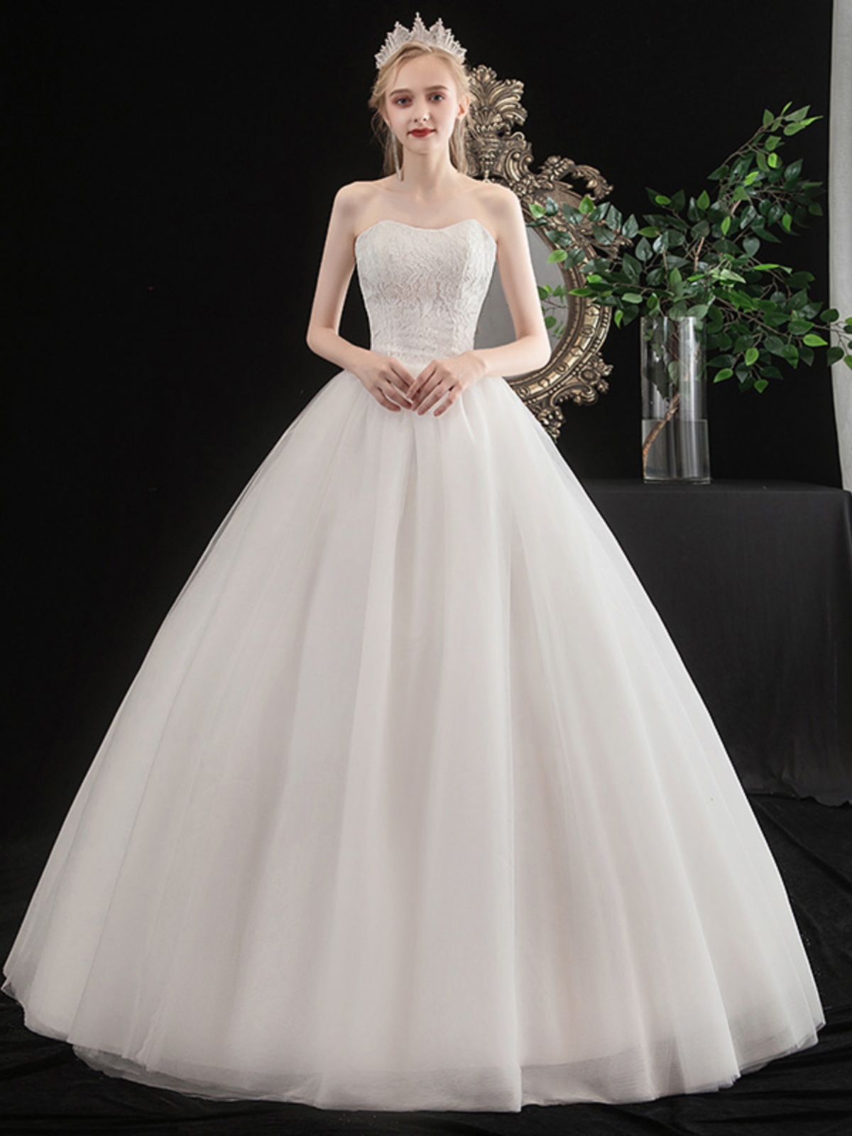 2025 New Summer Autumn Strapl Wedding Dr Faion Simple Korean Sle Lace Princ Fairy Soft Women's Soft Wedding Dr