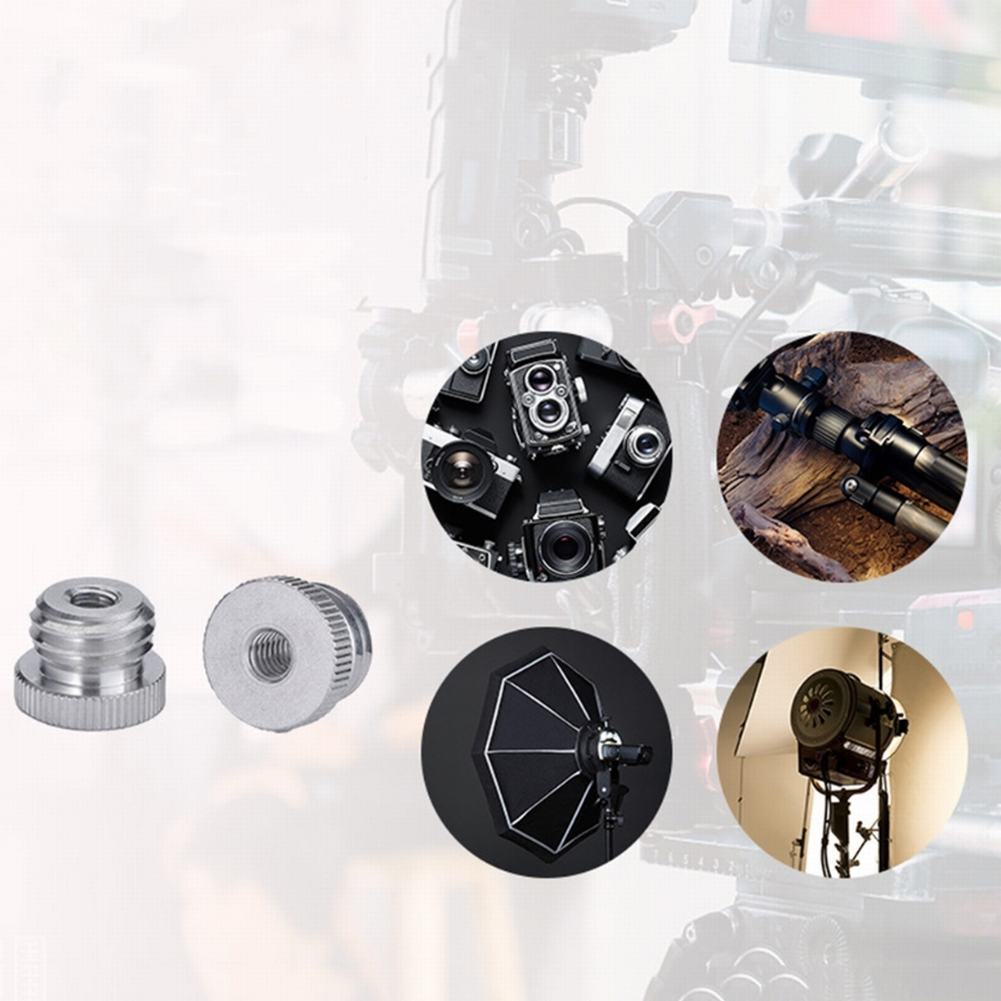 オス-オススクリューアダプター、スクリューアダプター、アルミニウム合金、三脚、スタンドレベル、スレッド、アクセサリー、5/8インチ