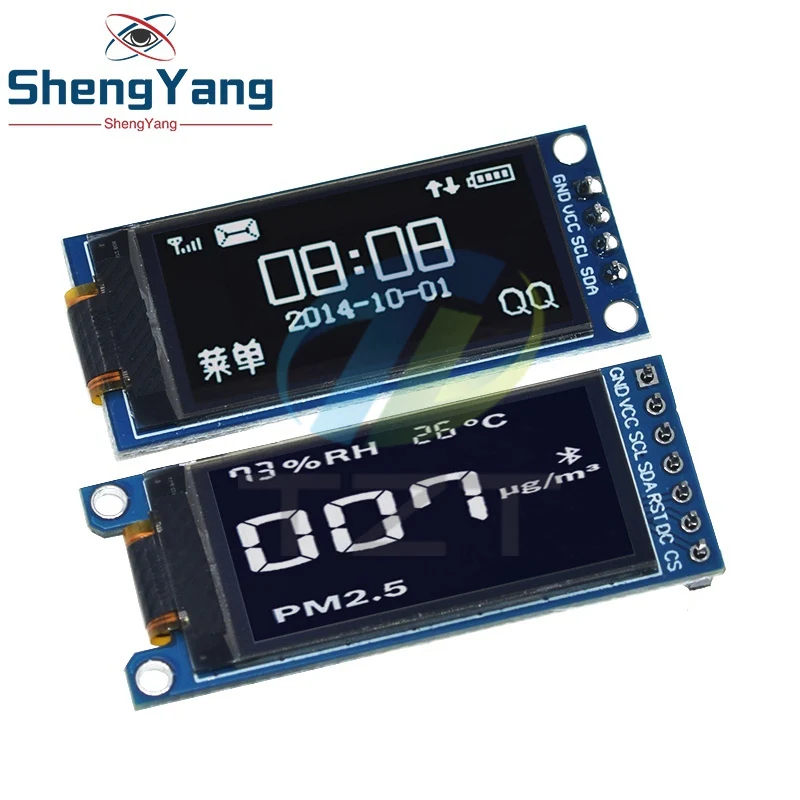 TZT 1,3 Zoll OLED Display 4PIN 7PIN64×128 LCD Modul SH1107 LCD 1,3 "OLED Vertikale Bildschirm Modul für Arduino