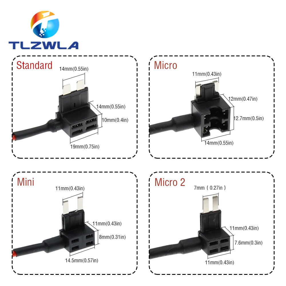 1 Chiếc Đồng Nguyên Chất Thuốc Lá Trên Xe Ô Tô Cáp Sạc Nữ Ổ Cắm Đầu Cắm Cáp Cầu Chì