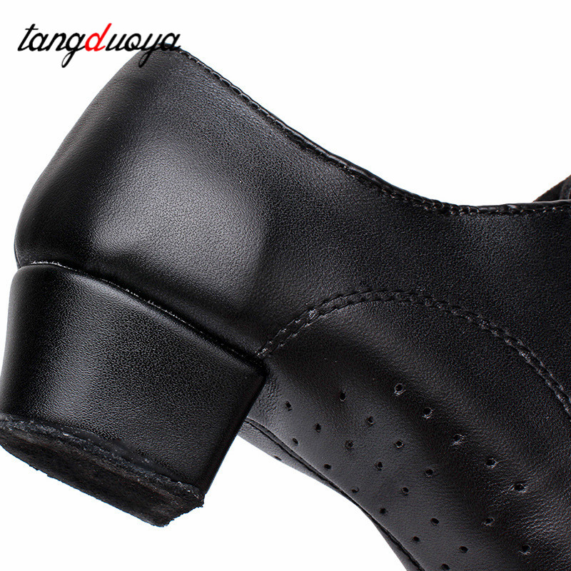 Neue männer Latin Tanz Schuhe Ballsaal Tango Mann latin tanzen Schuhe Für Mann Junge Kinder Tanz Turnschuhe Jazz 3,5 cm Heels Größe 24-45