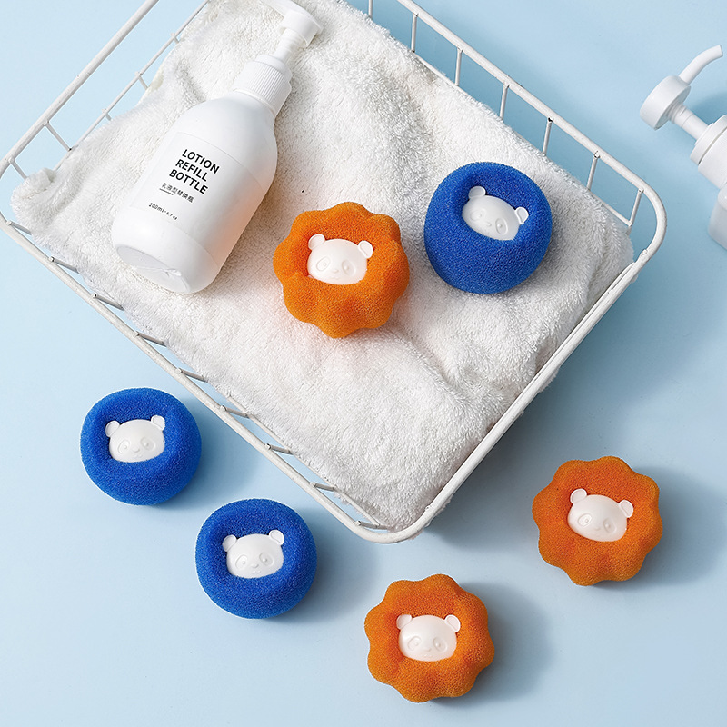 Épilateur pour animaux de compagnie, boule réutilisable, autocollant en laine, dissolvant de poils de chat, attrape-peluches, outils de nettoyage, filtre pour Machine à laver le linge