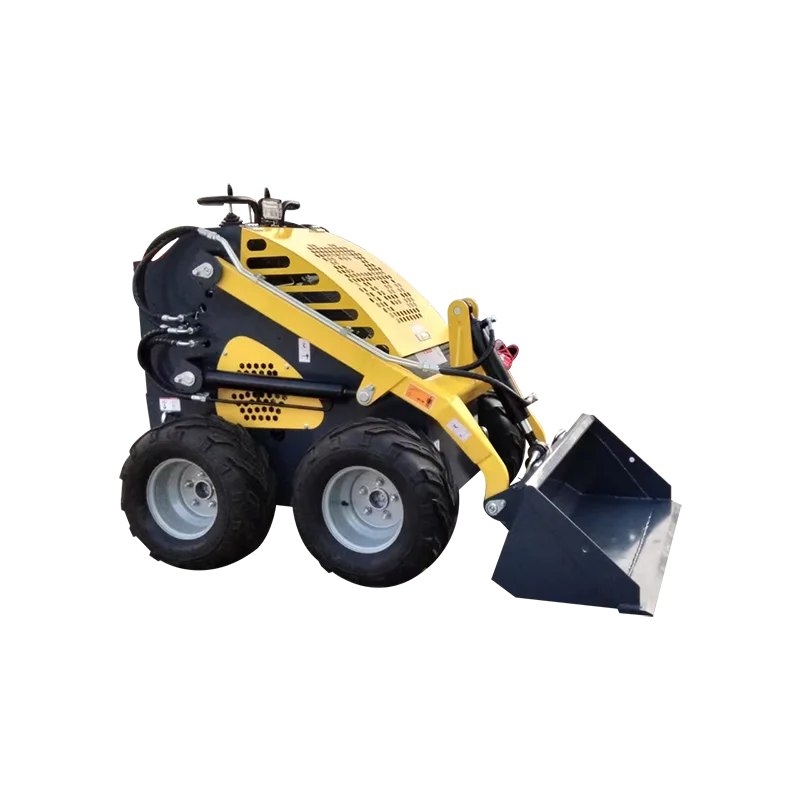 Low cost tracked mini skid steer loader diesel skid steer loader with cover customization