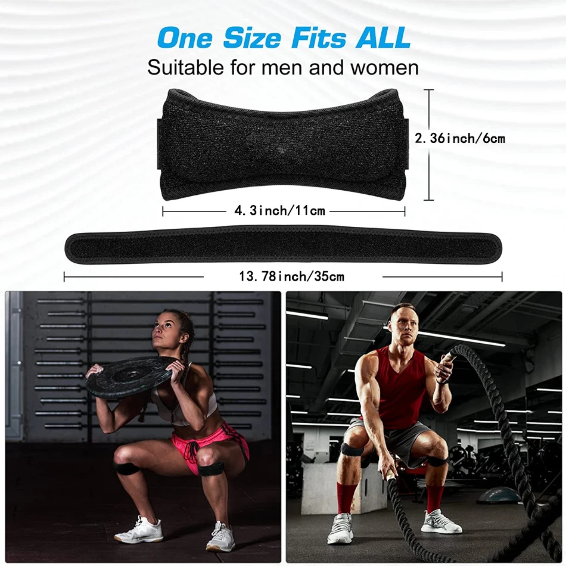 Sports Patella Brace Adjustable Strap EVA Kneepads Knee Support Pad Protective Gear Basketball Volleyball Protector