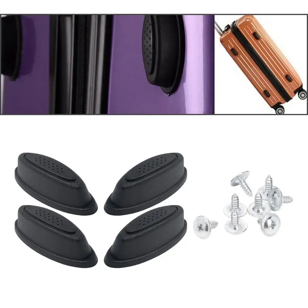 Pegs plásticos do pé para a bagagem, acessórios da bagagem, base de bagagem, sacos, acessórios da mala, base plástica