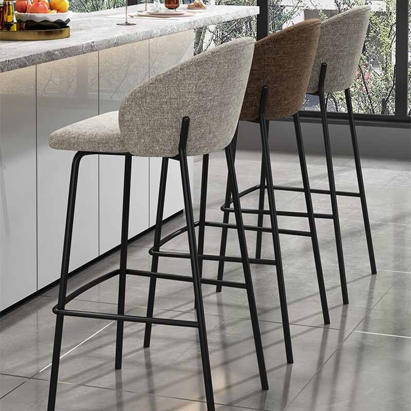 Reception da giardino sgabelli da Bar moderni Designer di lusso Midcentury rilassante camere da letto sedia da Bar minimalista Barkrukken mobili per la casa