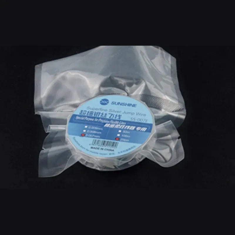 Nắng SS-007/051 Bay Dòng Nhảy Dây 0.007Mm 0.009Mm 0.01MM Cho Điện Thoại Di Động CPU Vân Tay Cảm Ứng chuyên Dụng Sửa Chữa Đường