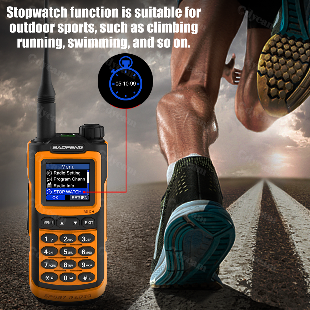 Baofeng UV portátil Walkie Talkie, longo alcance, rádio FM, cronômetro, USB-C carregador, Presunto de caça, rádios de 2 vias, 10W, 1000 canais, G30 Pro