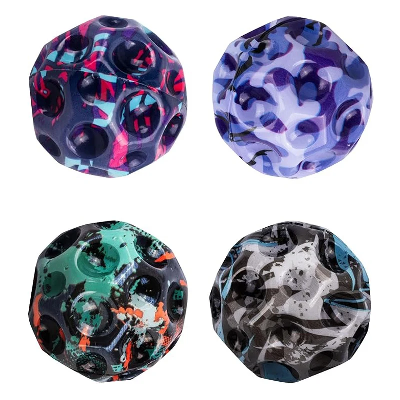 Pelota hinchable de Moonball extremadamente alta para niños, Astro Balle Rebondissante, coordinación mano-ojo, juegos al aire libre, juguetes deportivos sensoriales