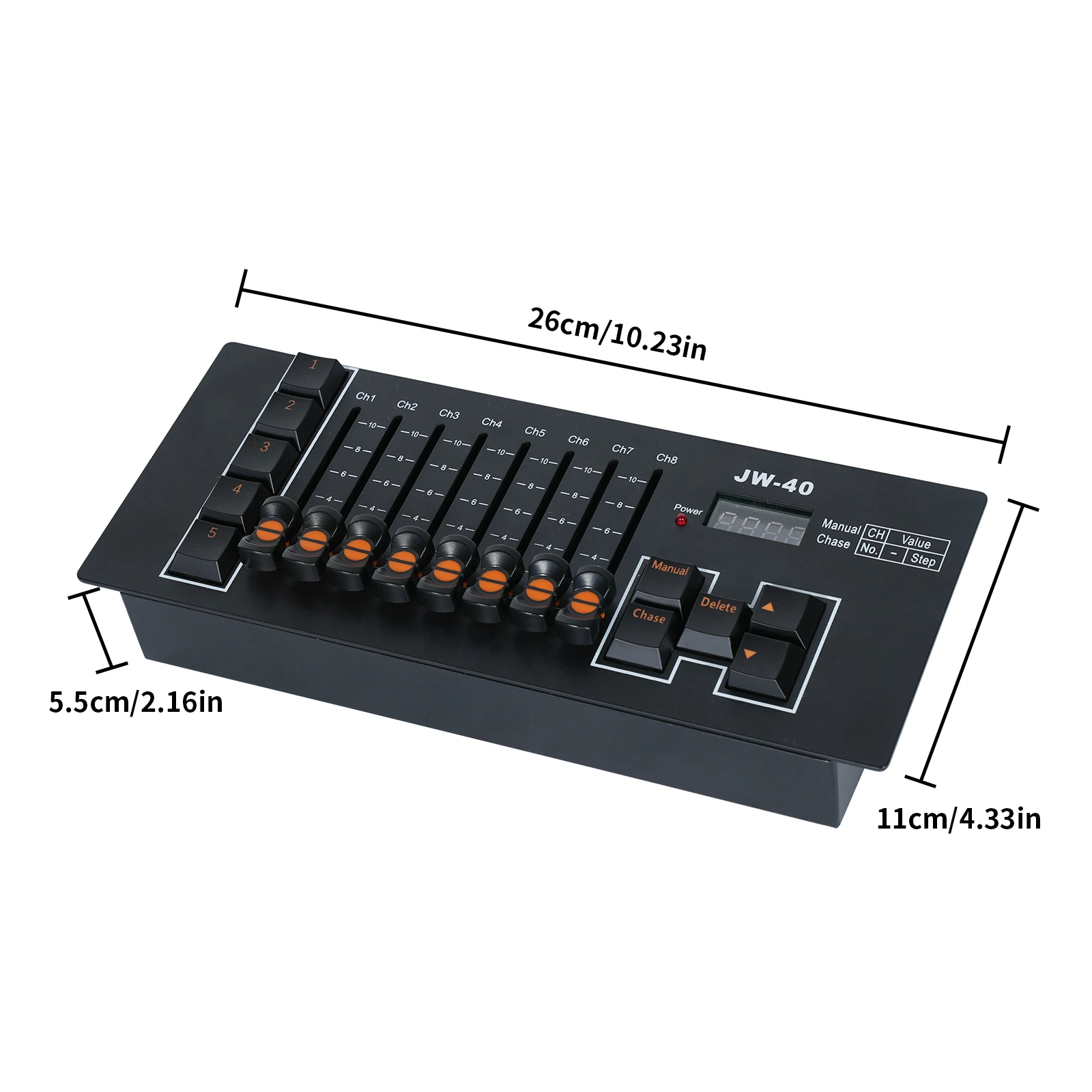 U'King Schwarz Mini Konsole DMX Controller Bühne Licht Controller Für Party DJ Disco Live Konzerte KTV Nachtclub