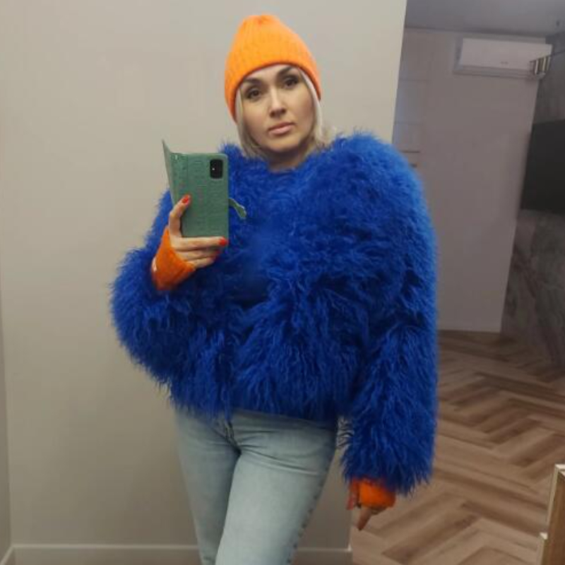 ฤดูใบไม้ร่วงฤดูหนาว 18 สี Faux FUR Coat และแจ็คเก็ตผู้หญิงสบายๆรอบคอขนสัตว์เสื้อหญิง