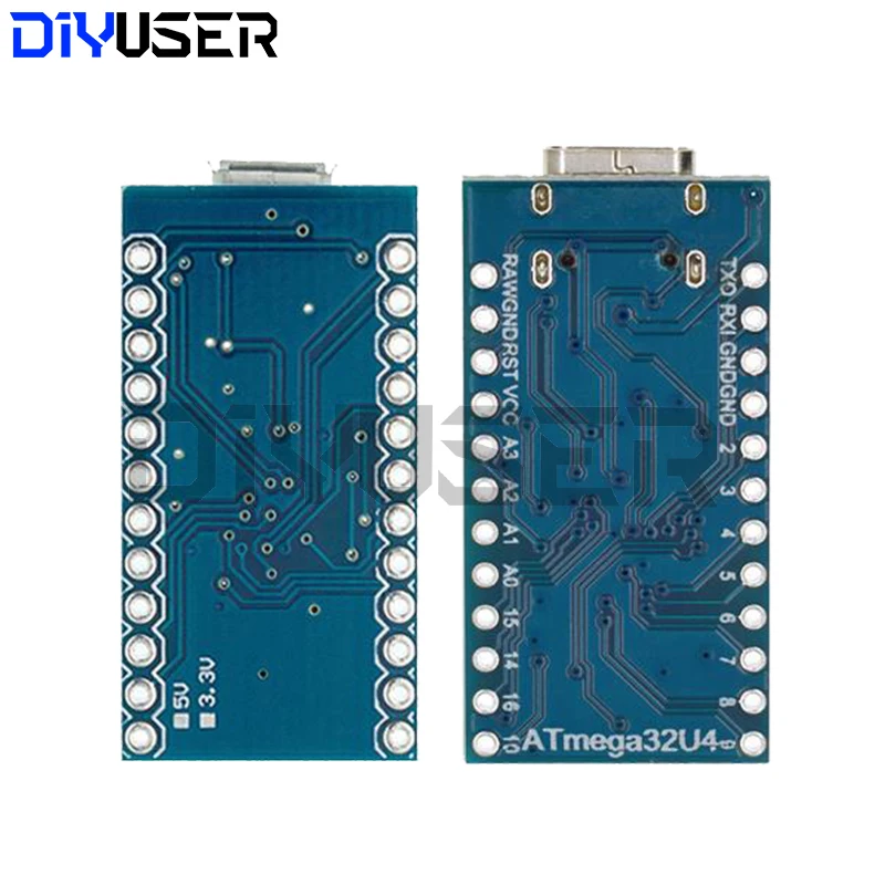 MICRO/MINI/TYPE-C USB ATMEGA32U4 Module 5V 16MHz Board For Arduino ATMEGA32U4-AU/MU Controller Pro-Micro Replace Pro Mini